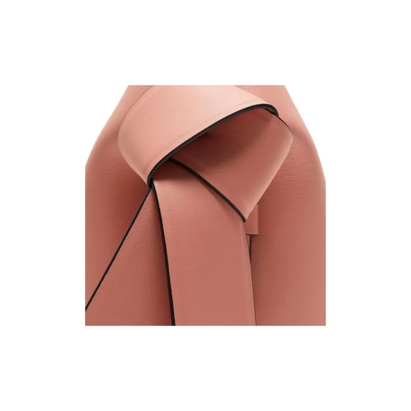 Acne Studios Musubi Calfskin Handbag Shoulder Bag Mini Women's Pink Orange-4