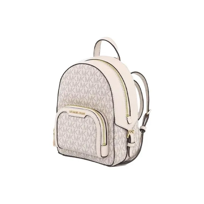 MICHAEL KORS Jaycee PVC Backpack Mini Women's Light Cream-2