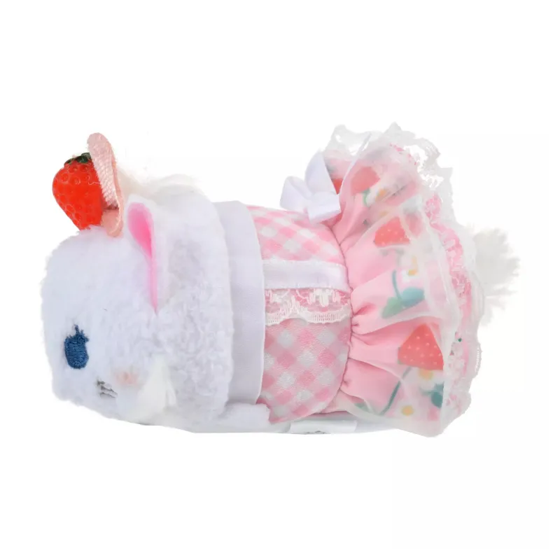 Disney Marie Cat Strawberry Collection TSUM Dolls Plush Doll 6.5cm High 8cm Length-2
