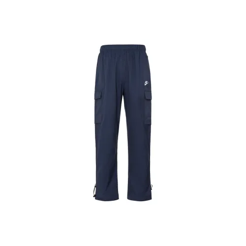 Nike Knitted Sweatpants Men Blue