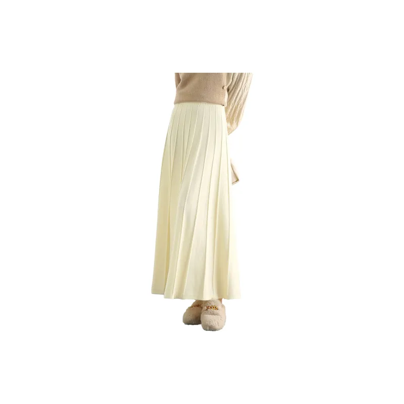 SENTUBILA Long Skirt Women's Classic Black-17