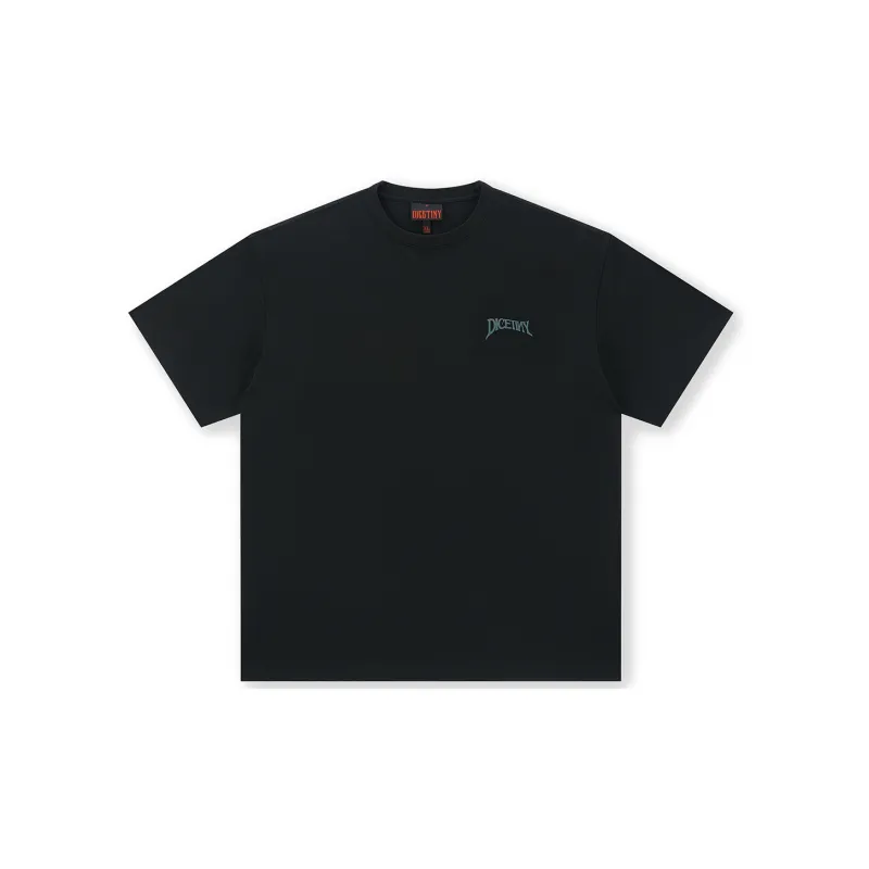 DICETINY T Shirts Unisex Black-1
