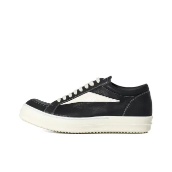 RICK OWENS Lidor Vintage Sneaks Black Milk