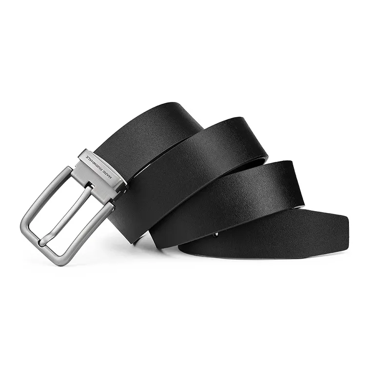 FAIRWHALE Minimalist Style Fashion Pin Buckle Vintage Belt Men's Width 3.5CM-2