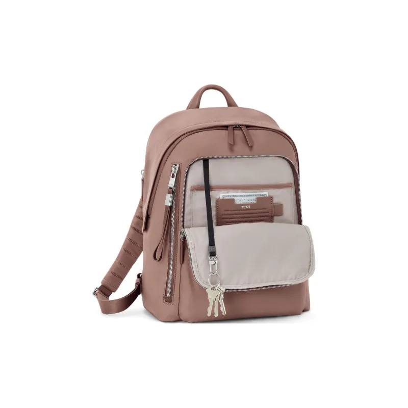 TUMI Nylon Backpack Women's Pink-1