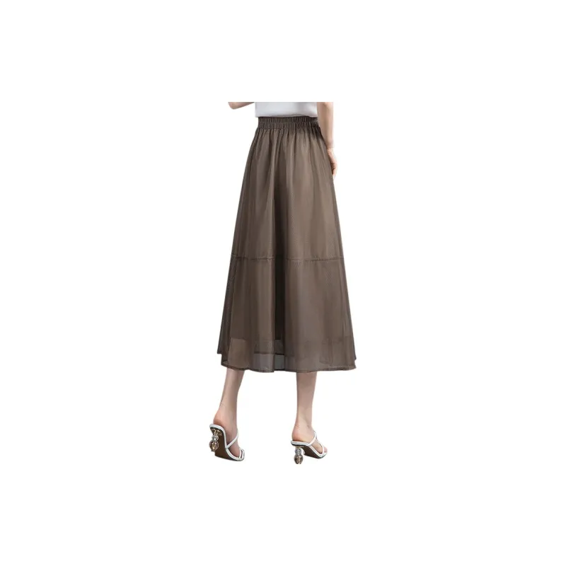 Cypress House Casual Long Skirts Women's Olive-1