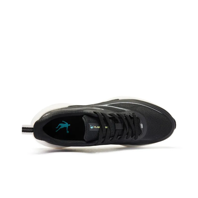 QIAODAN Flying Shadow Team2.0 Wear-Resistant Slip-Resistant Low-Top Q-KUNGFU PRO Running Shoes Men's Black Coal Gray-3