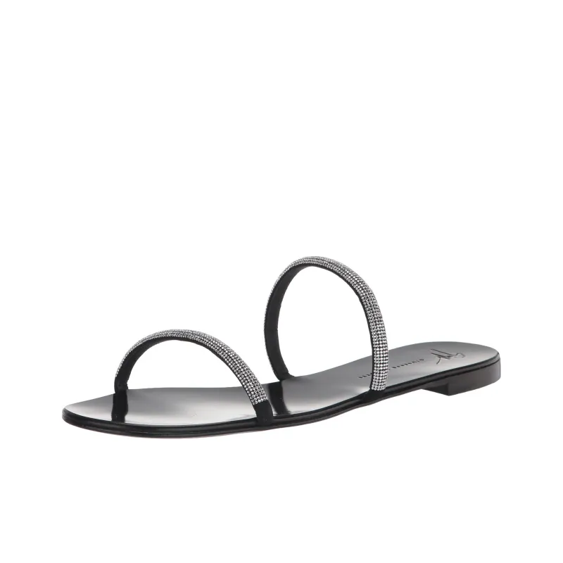 giuseppe zanotti Croisette Crystal-embellished Sandals-1