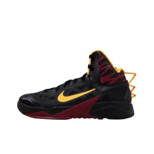 Nike Zoom Hyperfuse 2013 Black/Laser Orange-Raspberry Red