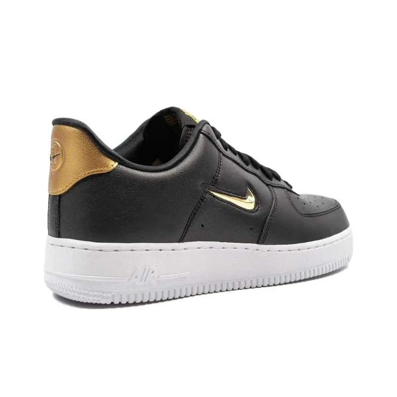 Nike Air Force 1 Low Jewel Black Metallic Gold-2