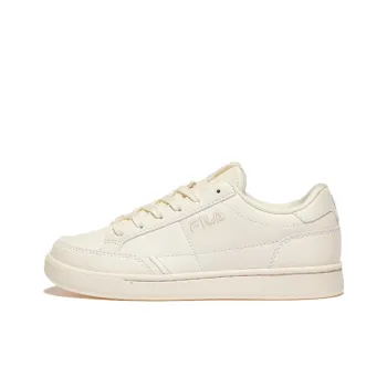 FILA Elite Coat V3 Anti-Slip Wear-Resistant Low-Top Skateboard Shoes Unisex Beige