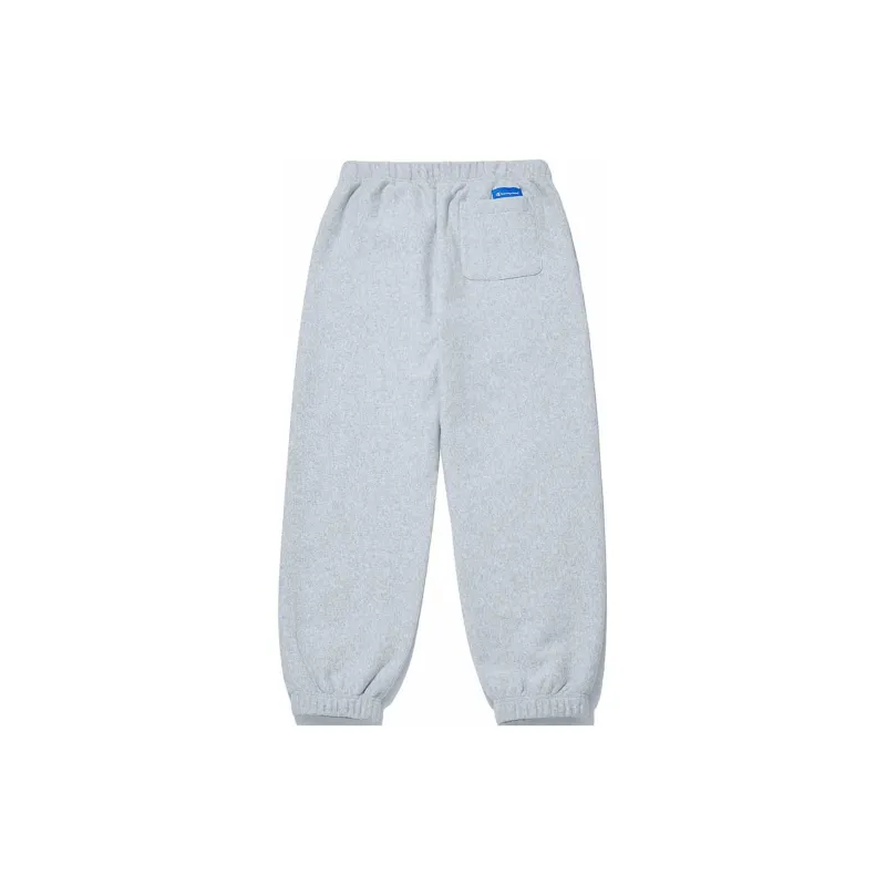 Champion x Thisisneverthat Reverse Weave Knitted Sports Pants Unisex Gray-1