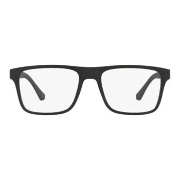 EMPORIO ARMANI Square Frame Clip On Glasses