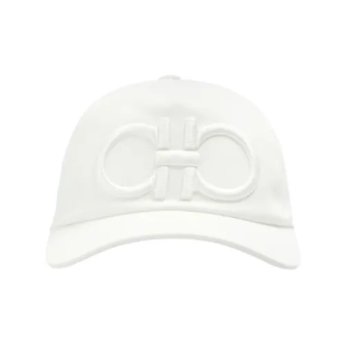 FERRAGAMO - Baseball Caps Women's White