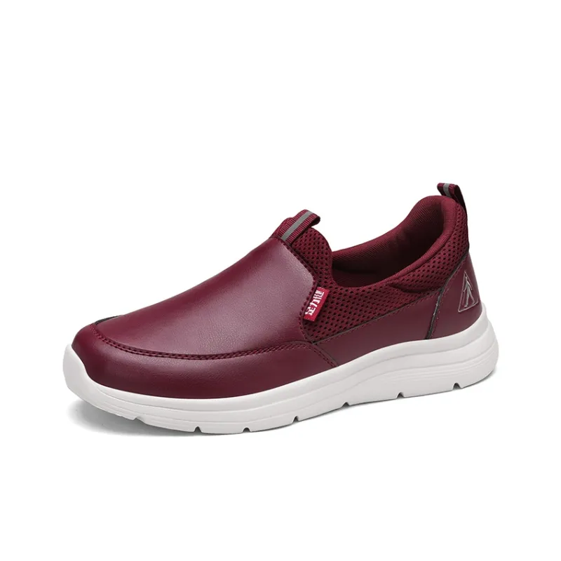 ZULIZ Nurse Shoes, Slip on Shoes, Dance Shoes Slip Resistant, Breathable, Lightweight Low Top Casual Shoes Unisex-6