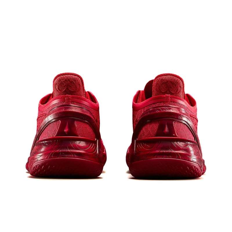 LINING Blade 4V2 Basketball Shoes Unisex Low Top Samba Red-5