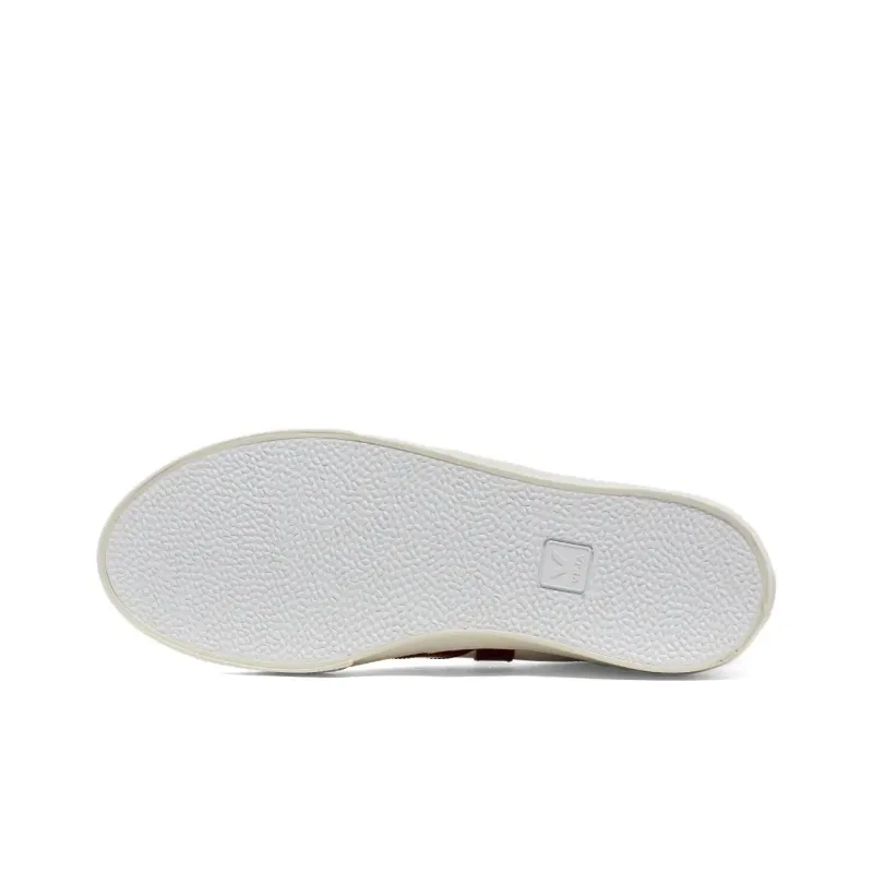 VEJA Esplar Logo Leather 'White Marsala Black'-4