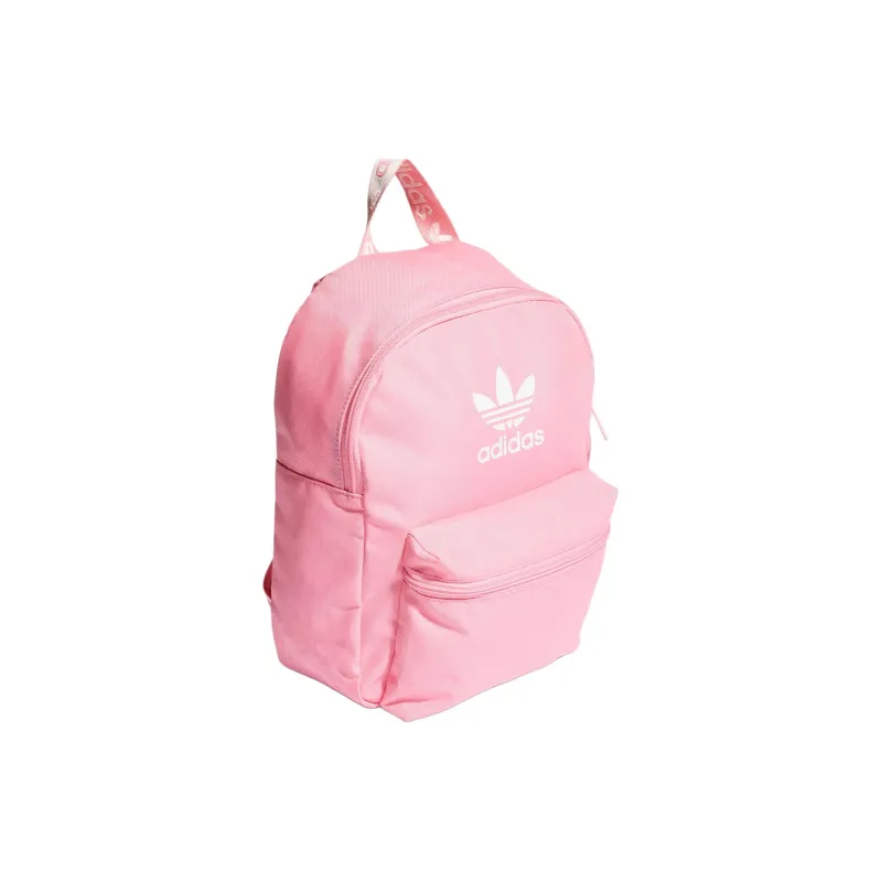Adidas Originals Polyester Backpack Regular Unisex Pink-3