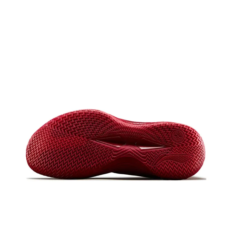 LINING Blade 4V2 Basketball Shoes Unisex Low Top Samba Red-6