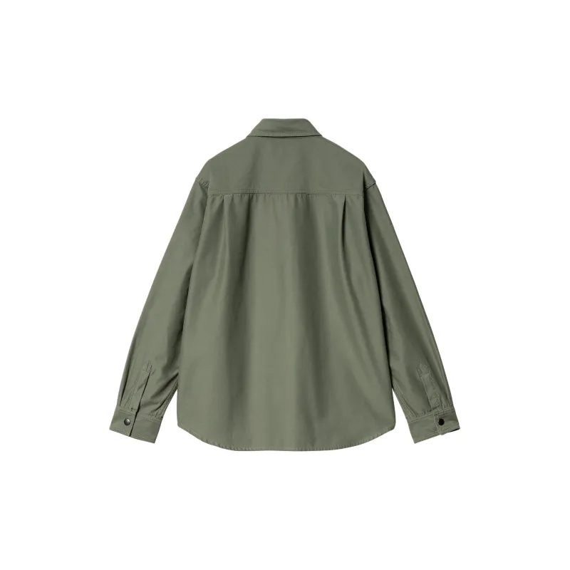 Carhartt WIP SS24 Hayworth Shirt Jac Shirt Unisex Army Green-1