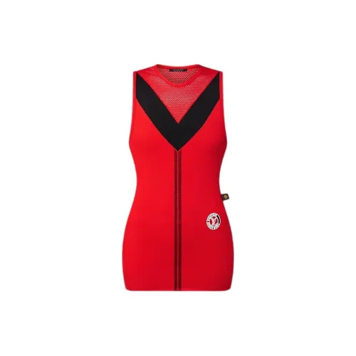 LOUIS VUITTON Tank Tops Women's Red