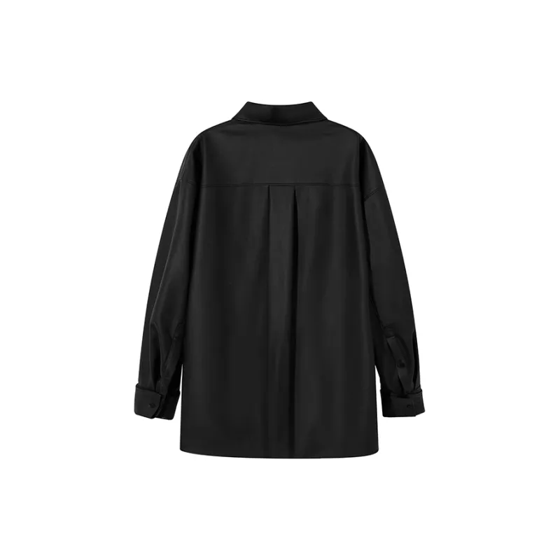 Ouyang Long-Sleeved Dresses Women's Black-1