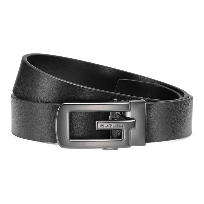 FAIRWHALE Letter Automatic Buckle Genuine Leather Vintage Belt Men's Width 3.5CM-2