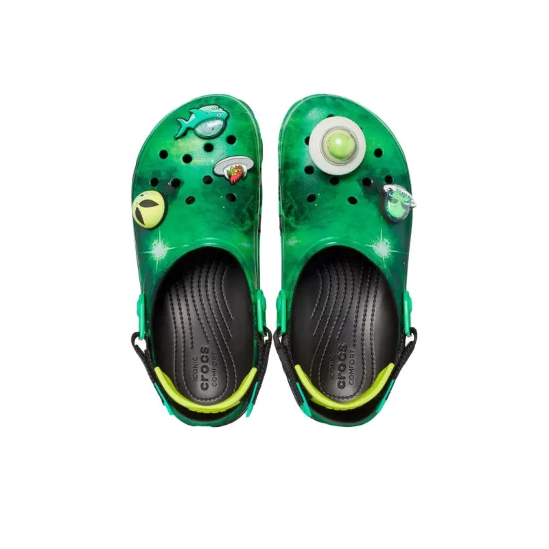 Crocs All Terrain Clog Ron English Area 54 Green Galaxy-3