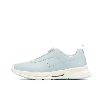 LI NING 1990 Du Xing Low Top Running Shoes Women's Light Belly Blue