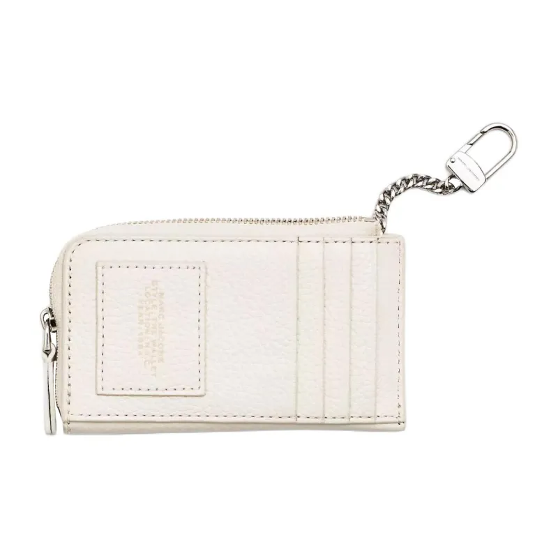 MARC JACOBS Leather Wallet Unisex Cotton White-1