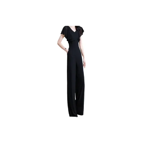 Mapping Jumpsuits Women's Black