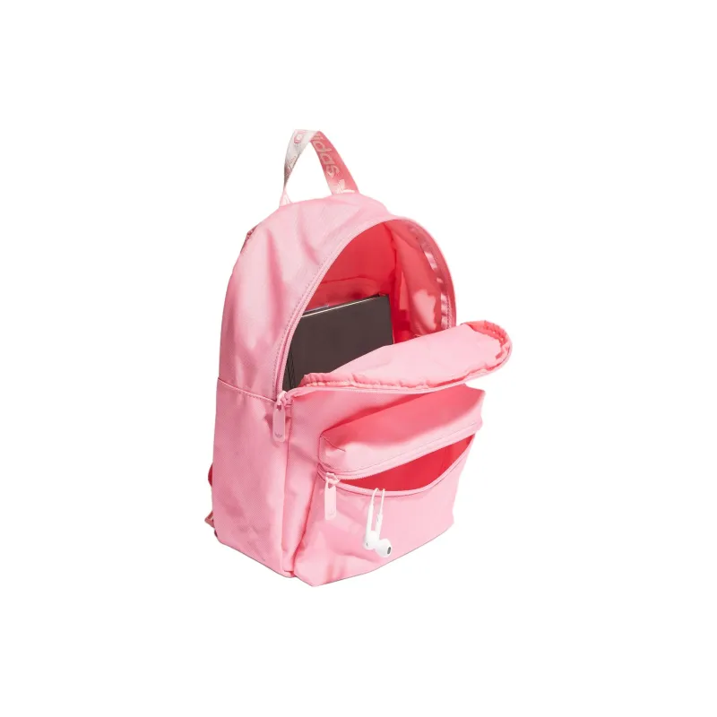 Adidas Originals Polyester Backpack Regular Unisex Pink-4