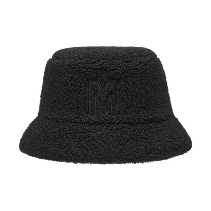 MACKAGE Polyester Polyamide Bucket Hats Unisex Black-0