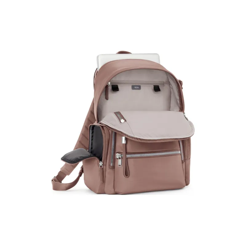 TUMI Nylon Backpack Women's Pink-2