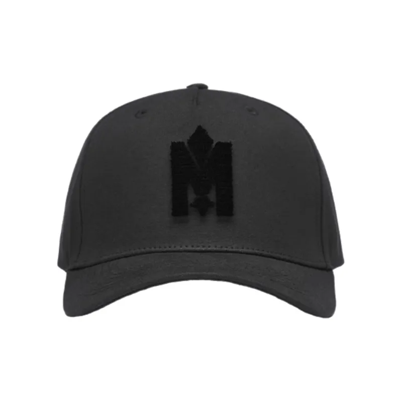 MACKAGE Cotton Baseball Caps Unisex Black-0