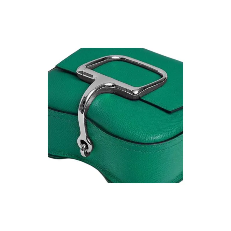 HERMES DellaDella Cavalleria Epsom Calfskin Crossbody Bag Shoulder Bag Mini Women's O6 Vert Jade Emperor Green-4