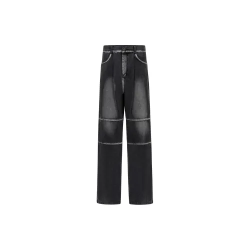 TIWILLTANG Cargo Pants Unisex Silver/Ku Black