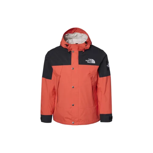 THE NORTH FACE 1990 Collection Windbreaker Jackets Unisex Orange Red