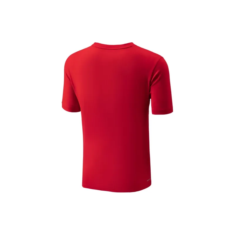 LiNing Badminton Series T-Shirt Unisex Bull Red-1