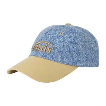 Emis Cotton Baseball Caps Unisex Blue