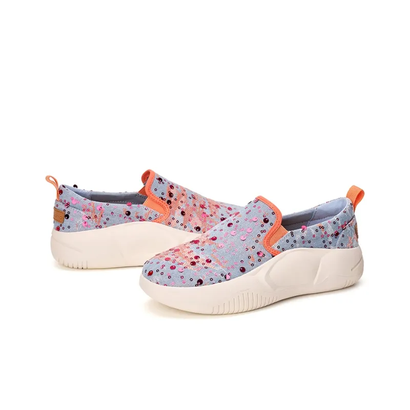 Joy&Mario Lightweight Height Increasing Low-Top Casual Shoes Women's-2
