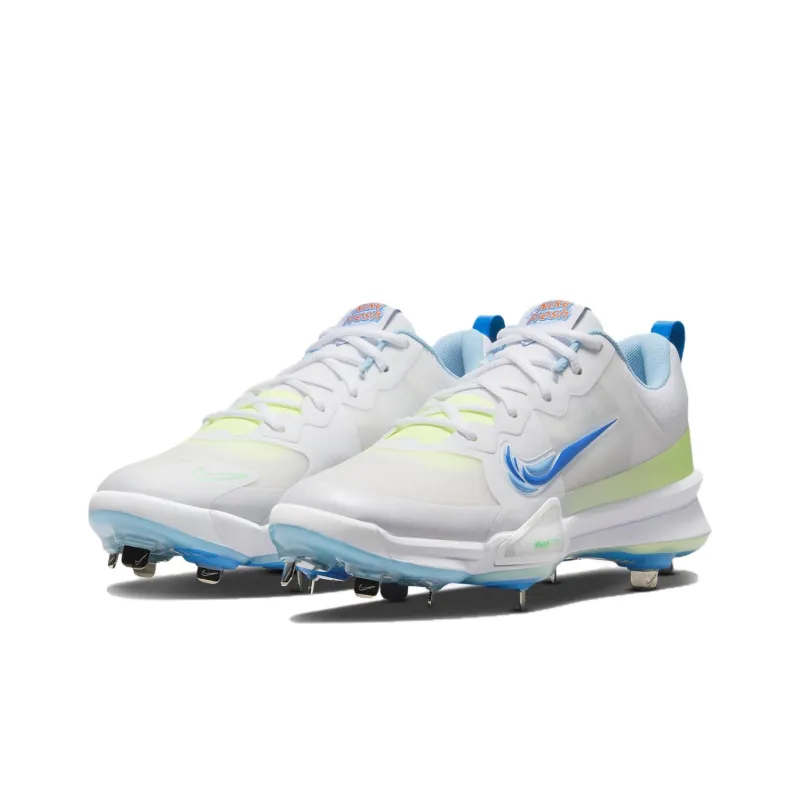 Nike Force Trout 9 Pro 'White Volt Aquarius Blue'-3