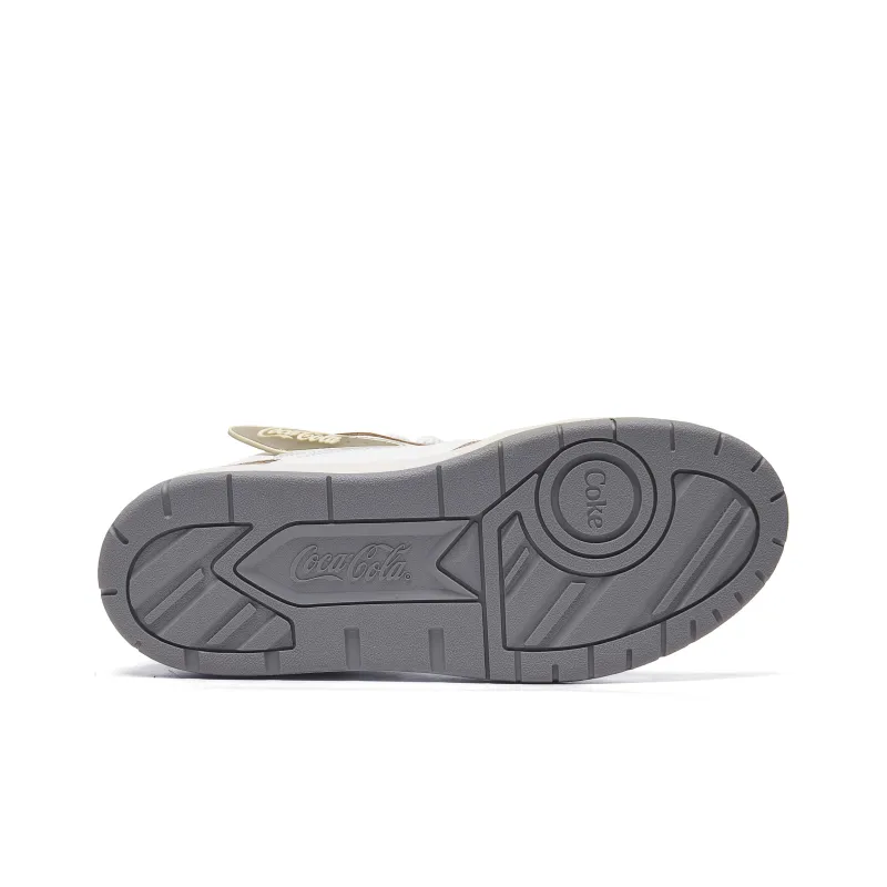 Coca Cola Anti Slip And Wear Resistant Height Increasing Low Top Skateboard Shoes Unisex-11