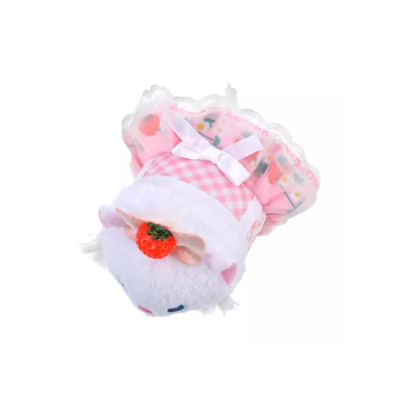 Disney Marie Cat Strawberry Collection TSUM Dolls Plush Doll 6.5cm High 8cm Length-4