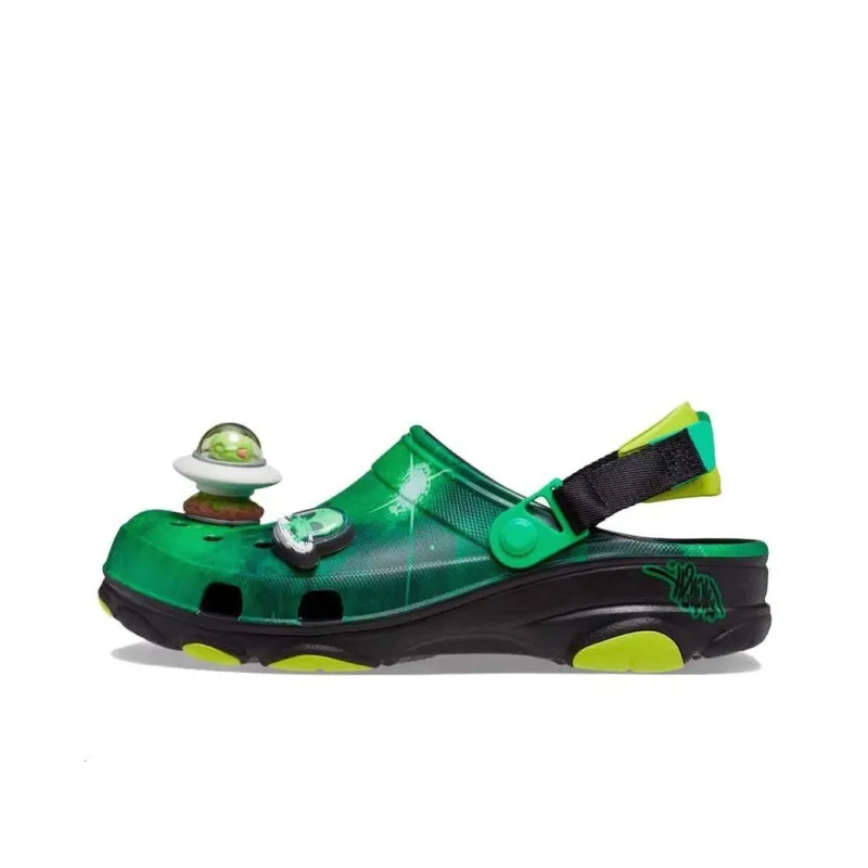 Crocs All Terrain Clog Ron English Area 54 Green Galaxy-0