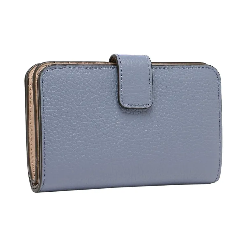 Furla Leather Wallet Women's Sky Blue-2