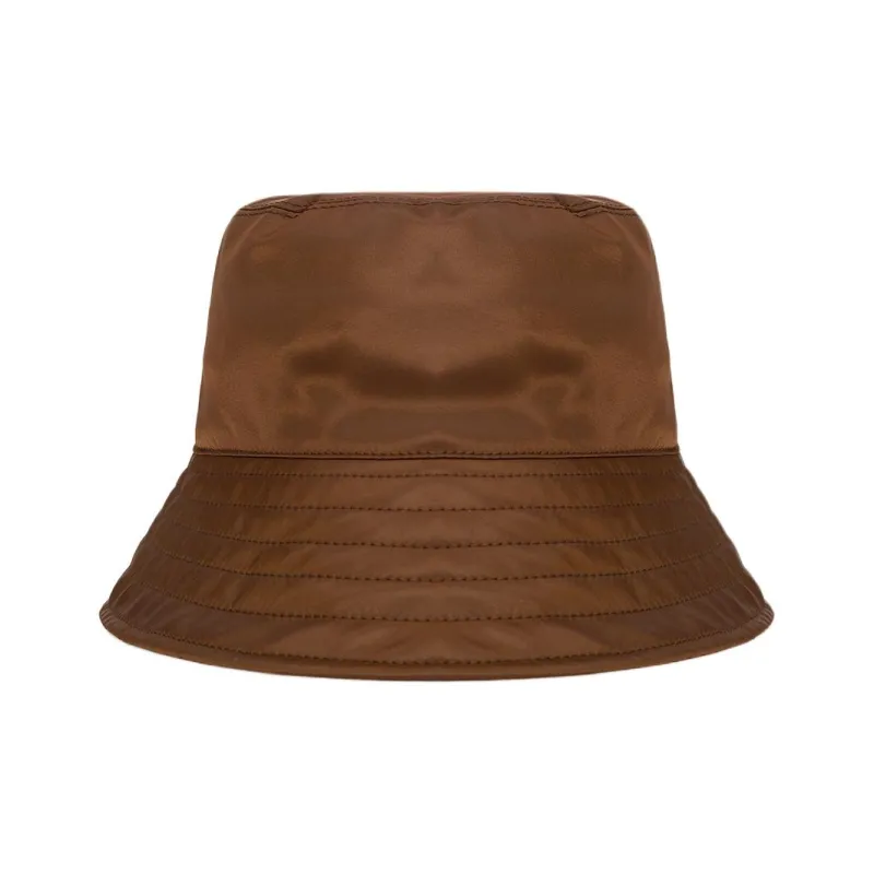 FERRAGAMO Polyamide Bucket Hats Women's Brown-1