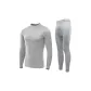 [100% cotton]Light Gray Mock Neck