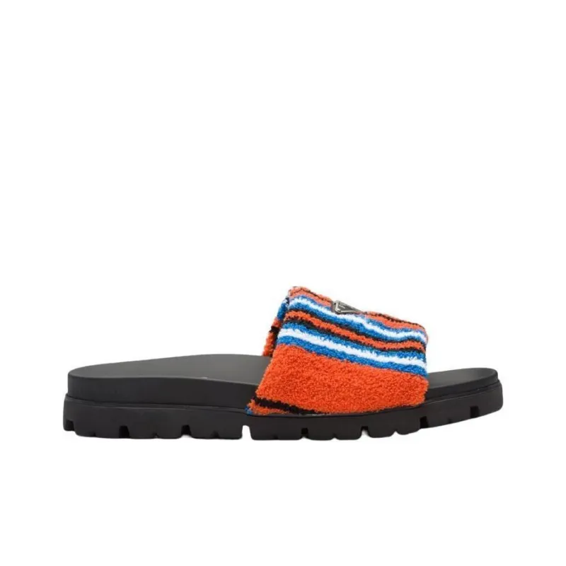 PRADA Stylish Sandal Men's Orange-2