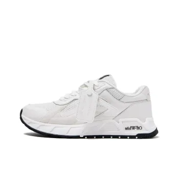 OFF WHITE Kick Off Leather Sneakers Women's